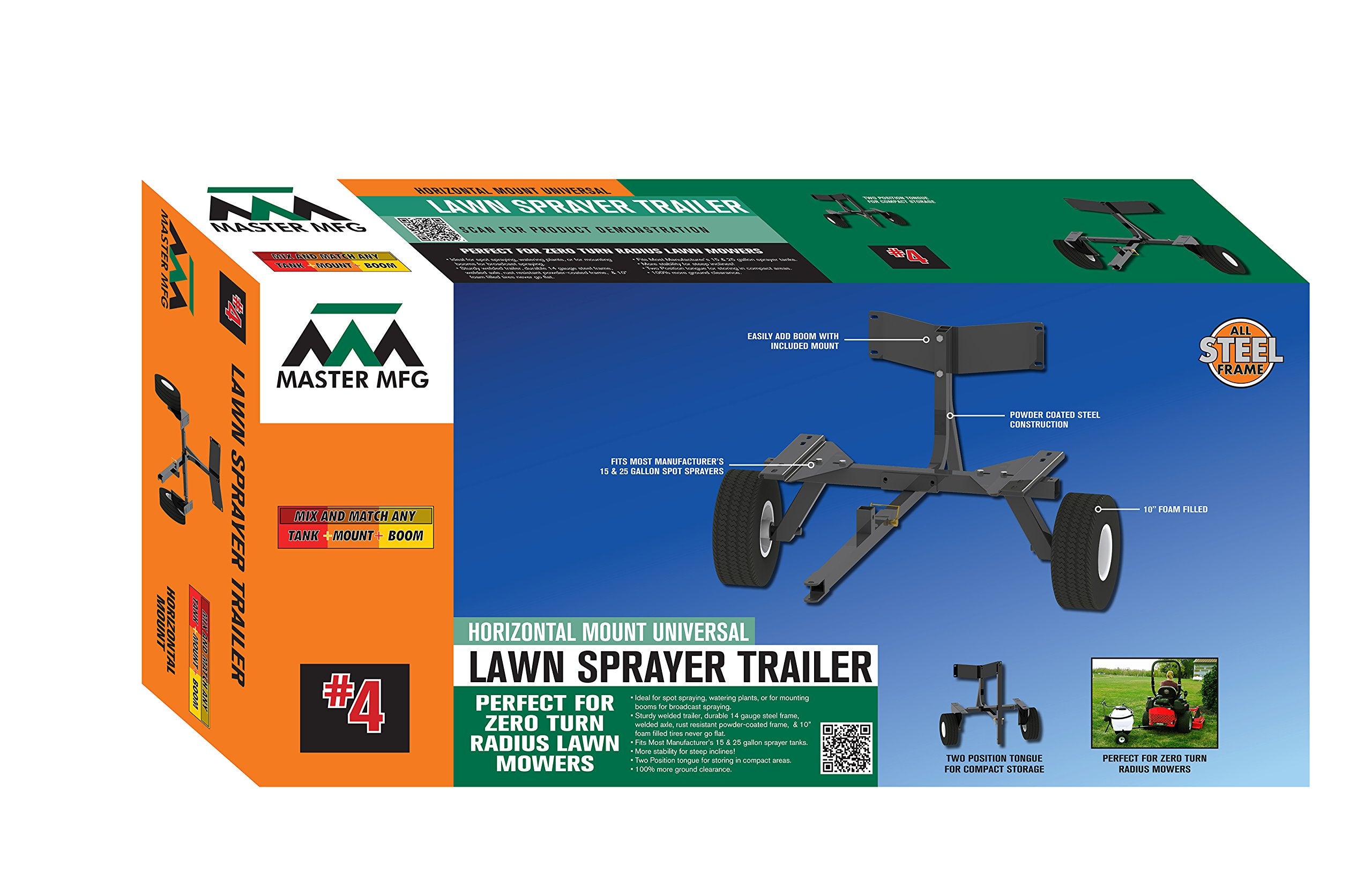 Master Manufacturing Pulverizadores para Remolque de Dirección