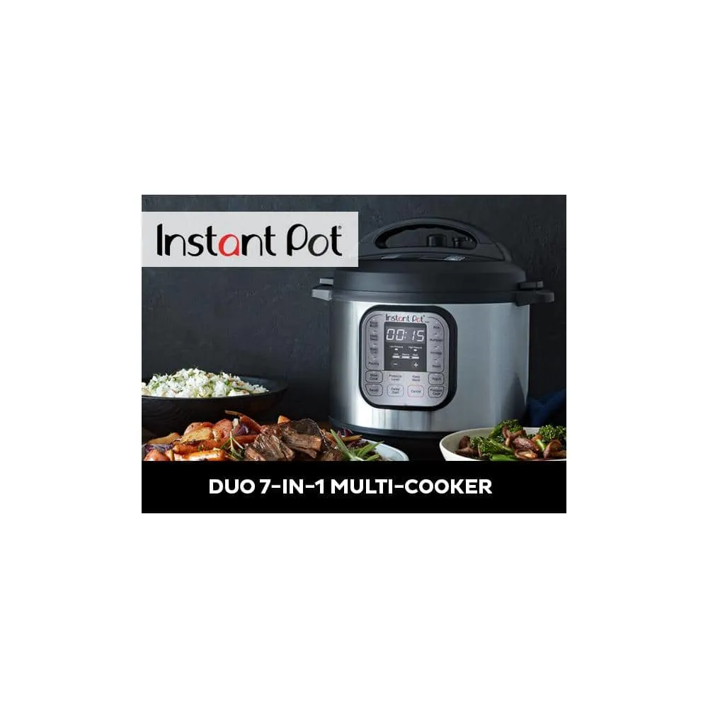 2025 Instant Pot Duo Evo Plus 5,7 L – Olla eléctrica multifunción 10 en 1 de acero inoxidable