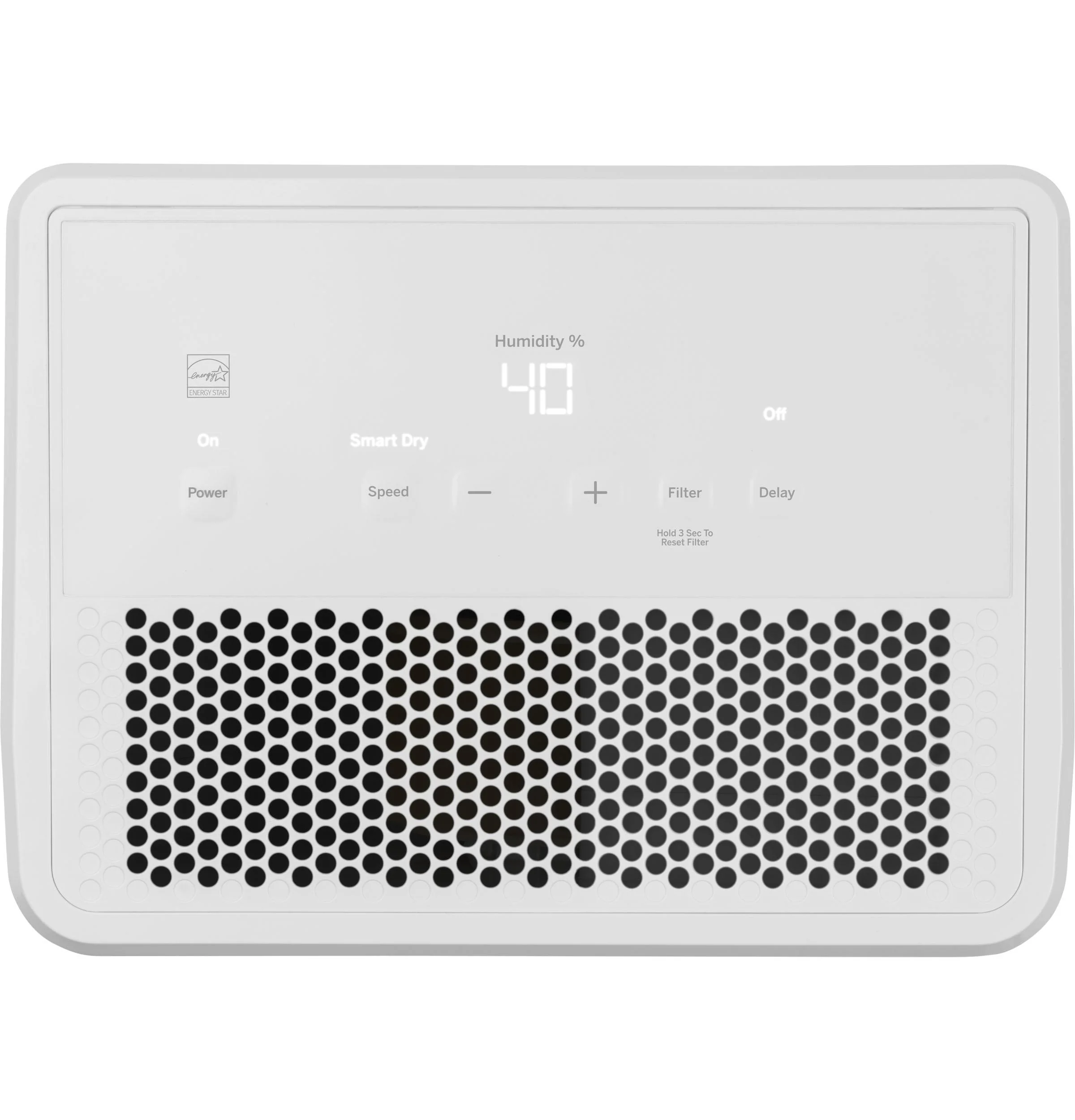 2025 GE Appliances ADHR35LB – Deshumidificador Portátil de 35 Pintas Certificado Energy Star® con Smart Dry