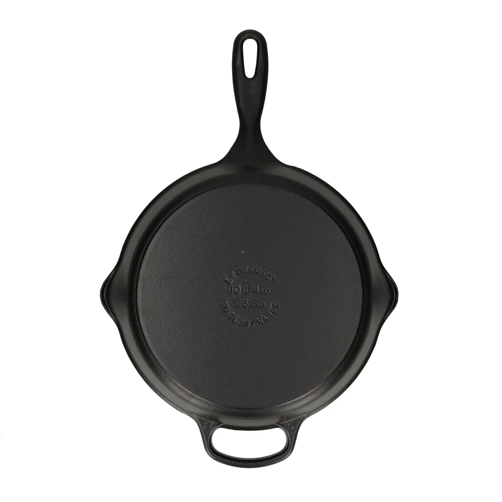 2025 Le Creuset - Sartén redonda alta Signature Mattschwarz 26 cm