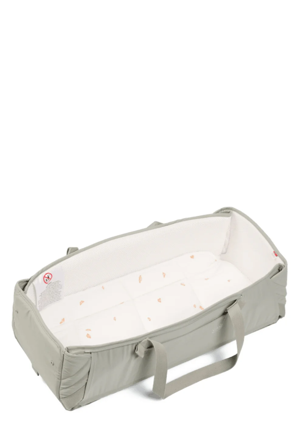 2025 Bolso portabebé «Carry Me» Misty Green Cream