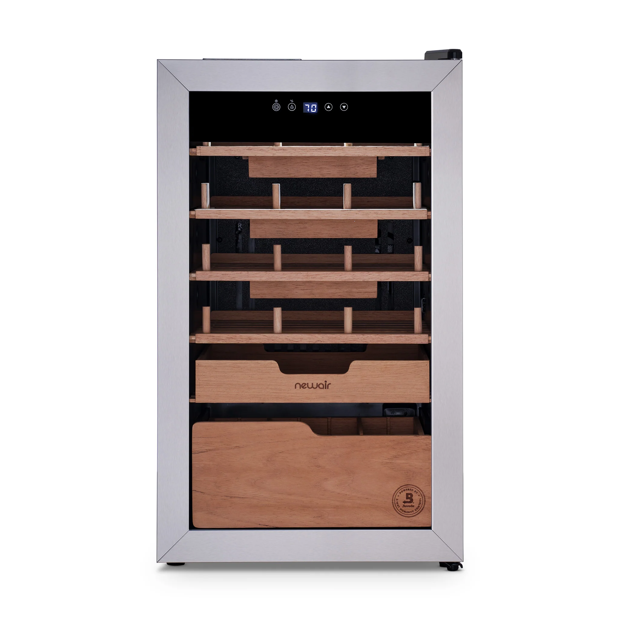 2025 Humidificador Eléctrico para Puros Newair x Boveda – Capacidad para 500 Puros