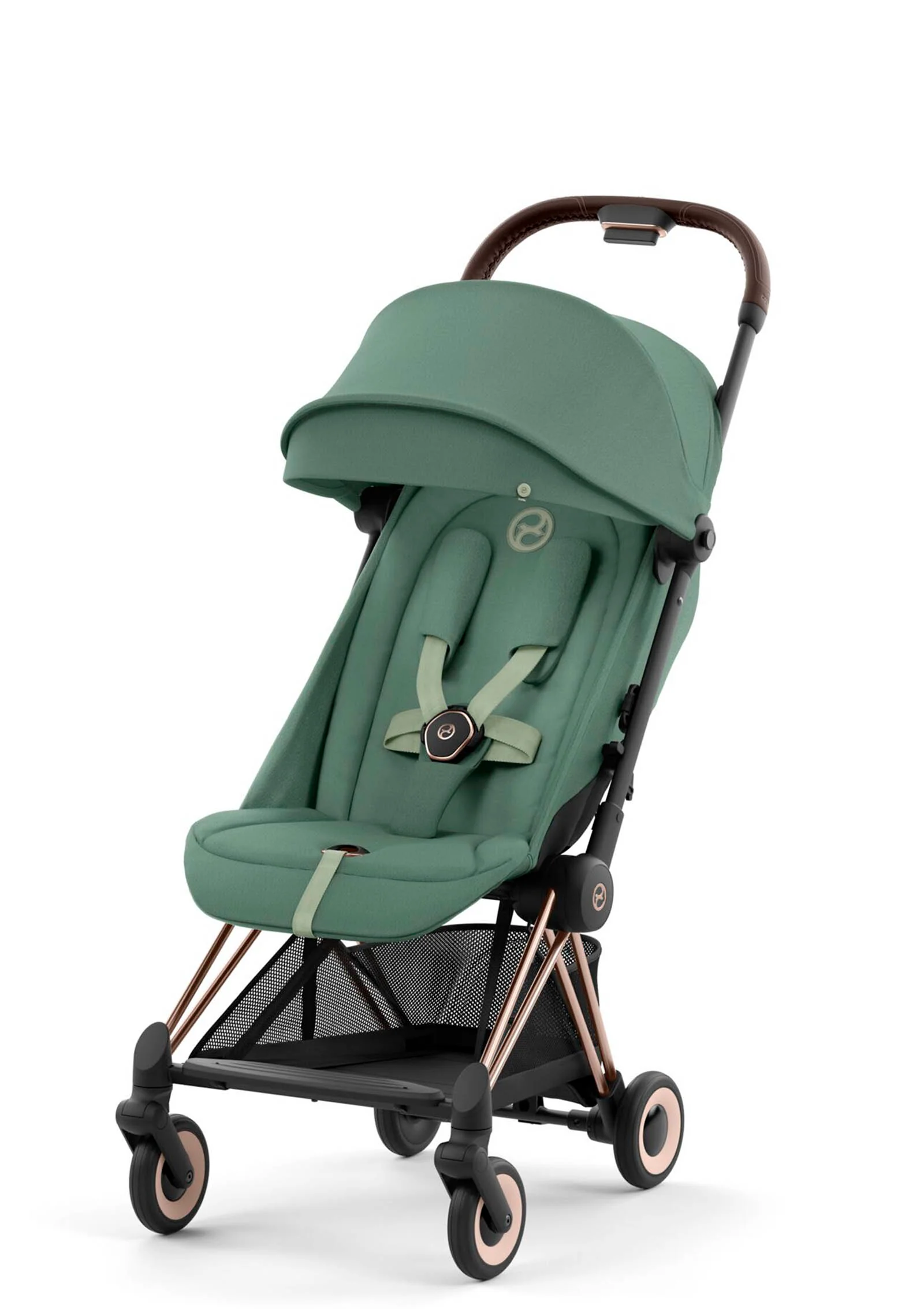 2025 COŸA Buggy Verde Hoja – Cochecito ligero y maniobrable para tus desplazamientos