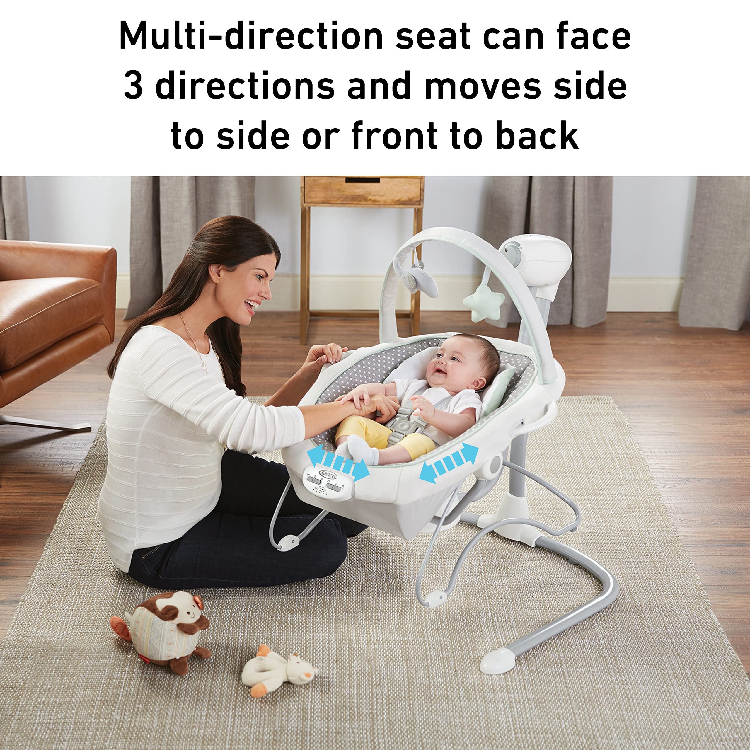 2025 Mecedora portátil Graco Soothe Swing