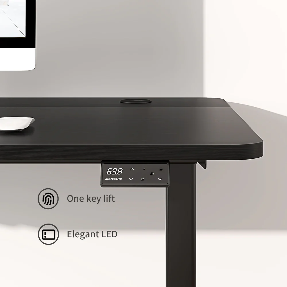 Escritorio Eléctrico Regulable en Altura Maidesite Serie Estándar de 55 Pulgadas – Modelo Stand Steady