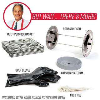 2025 Rosticero digital de encimera Ronco Showtime Platinum – Modelo ST5000PLAT