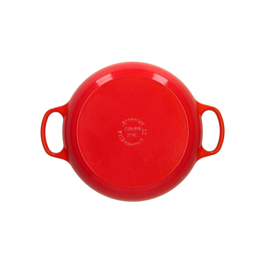 2025 Le Creuset - Cazuela Campagnard redonda Naranja Rojo 30 cm 3,5 l