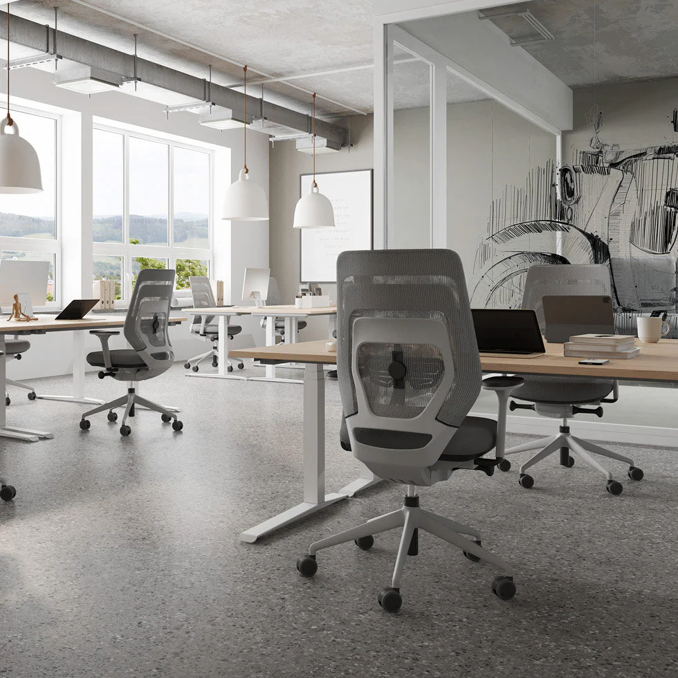 2025 Silla de Oficina Ergonómica FM Asiento – Garantía del Mejor Precio en 28 Colores