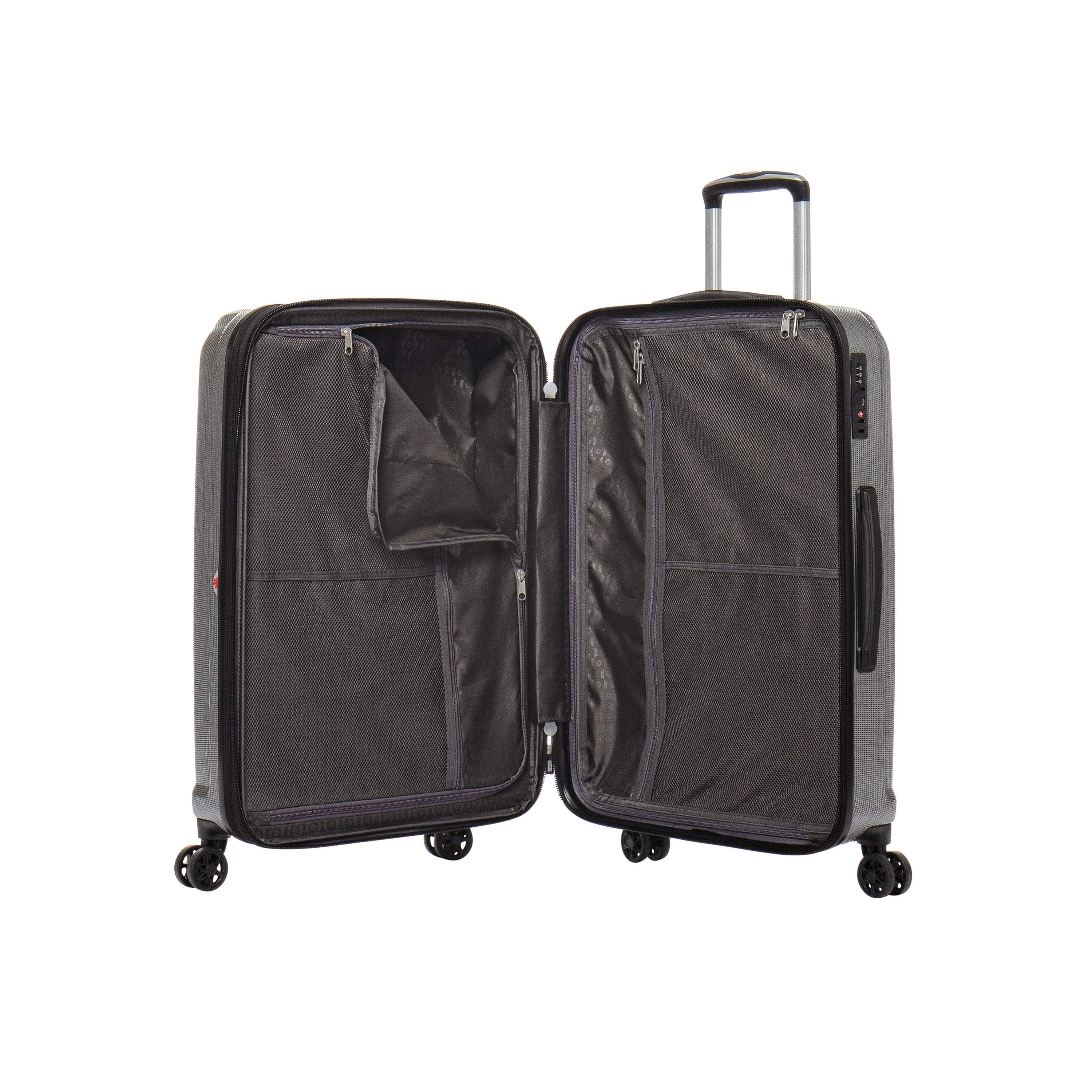 2025 Samsonite Omni 3.0 - Juego de maletas expandibles con ruedas de 2 piezas (equipaje de mano y mediano)