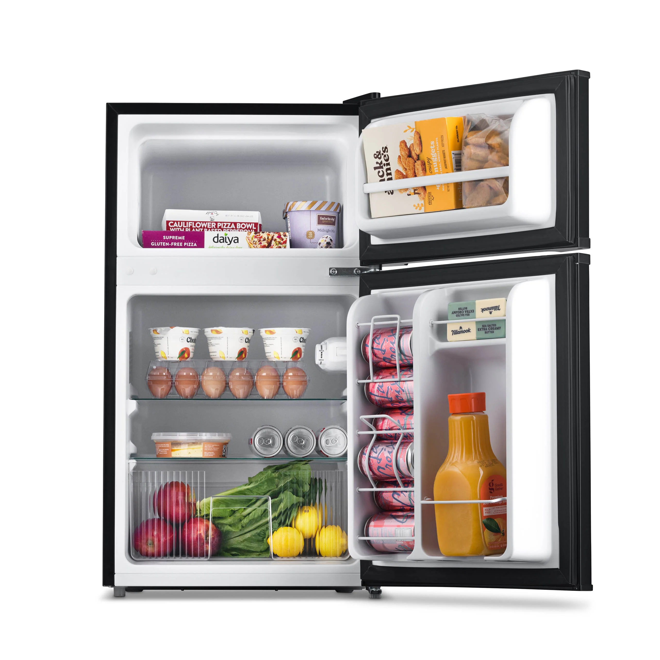 2025 Refrigerador Mini Bar Compacto Newair con Congelador – Negro (3,1 pies³)