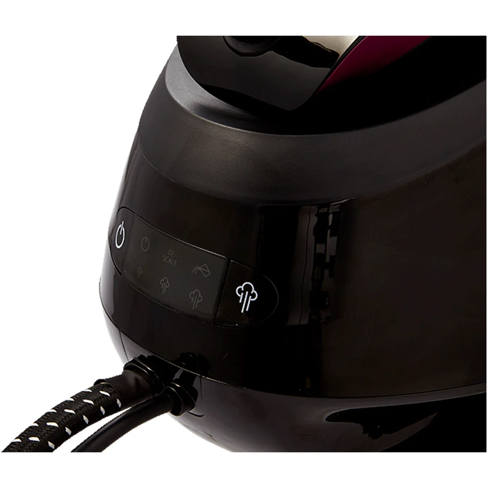 2025 Morphy Richards 332102 Speed Steam Pro - Centro de planchado con sistema de autolimpieza, 1,6L, Violeta - Planchado rápido y potente - Elimina las arrugas en una sola pasada