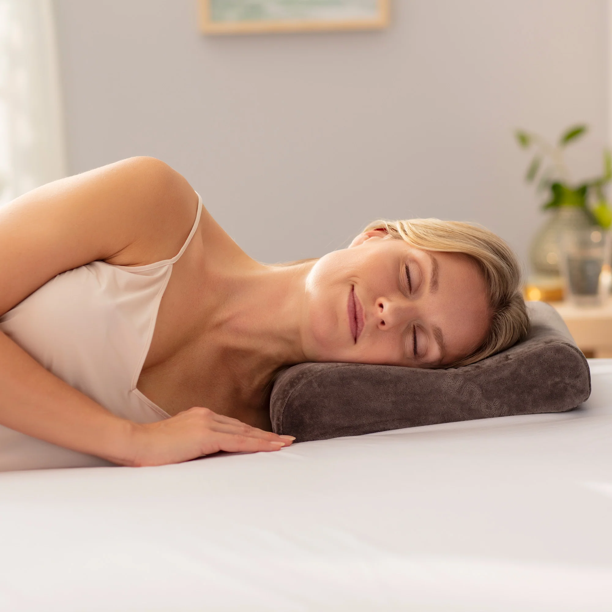 2025 Almohada de viaje TEMPUR Original – Ergonómica y compacta para desplazamientos – Con funda de transporte – 25 x 31 cm – Tejido lavable a 60 °C