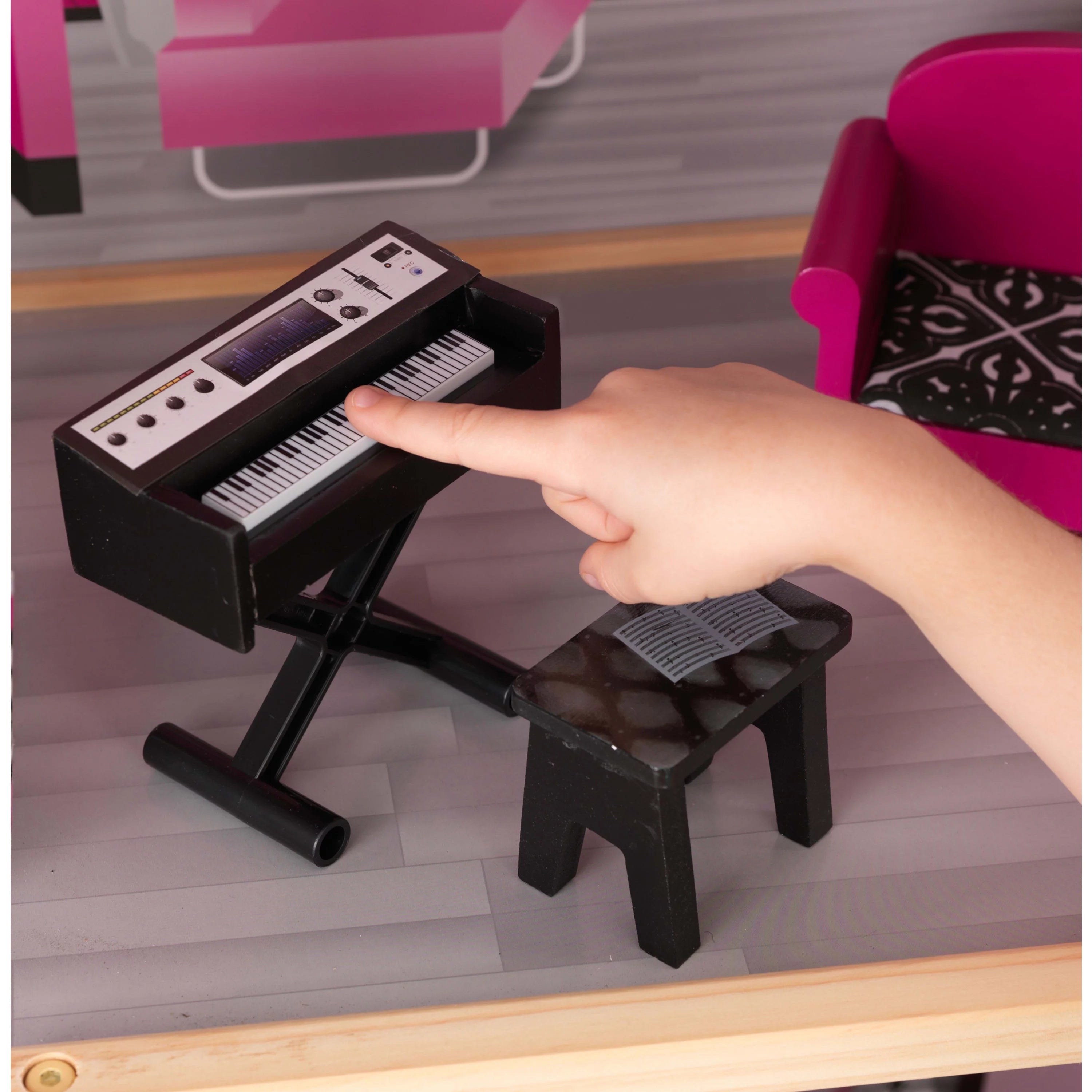 Casa de Muñecas de Madera KidKraft Sparkle Mansion con 30 Accesorios