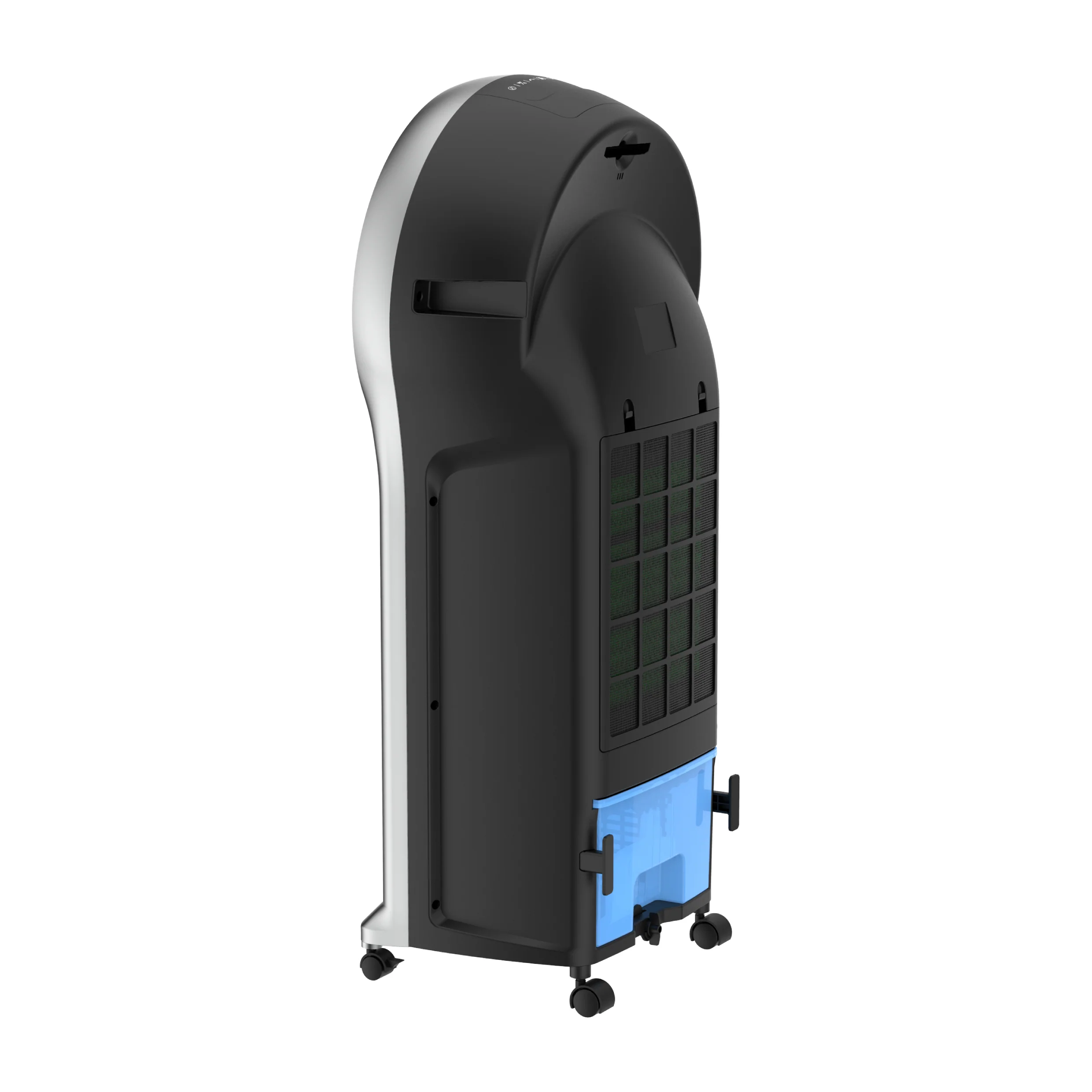2025 Newair® Enfriador de Aire Evaporativo y Ventilador Portátil 470 CFM con Placa de Enfriamiento tipo Panal – Plateado