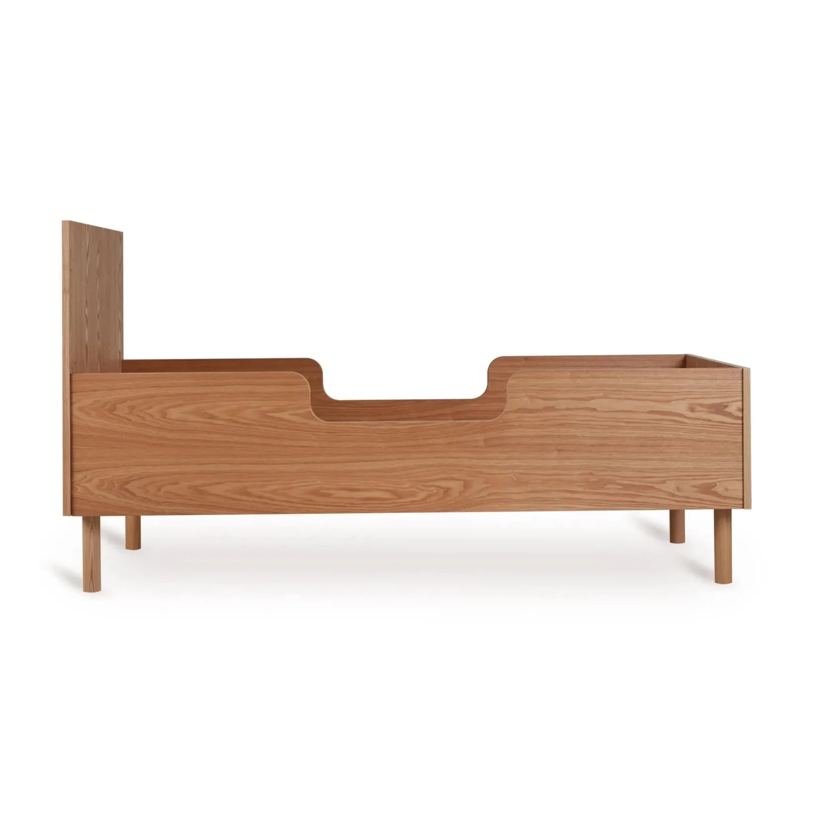 2025 Kit Junior Quax Hai No Ki – Extensión de somier para cuna 140x70 cm | Transformación en cama junior 170x70 cm | Fresno certificado FSC y MDF | Color natural