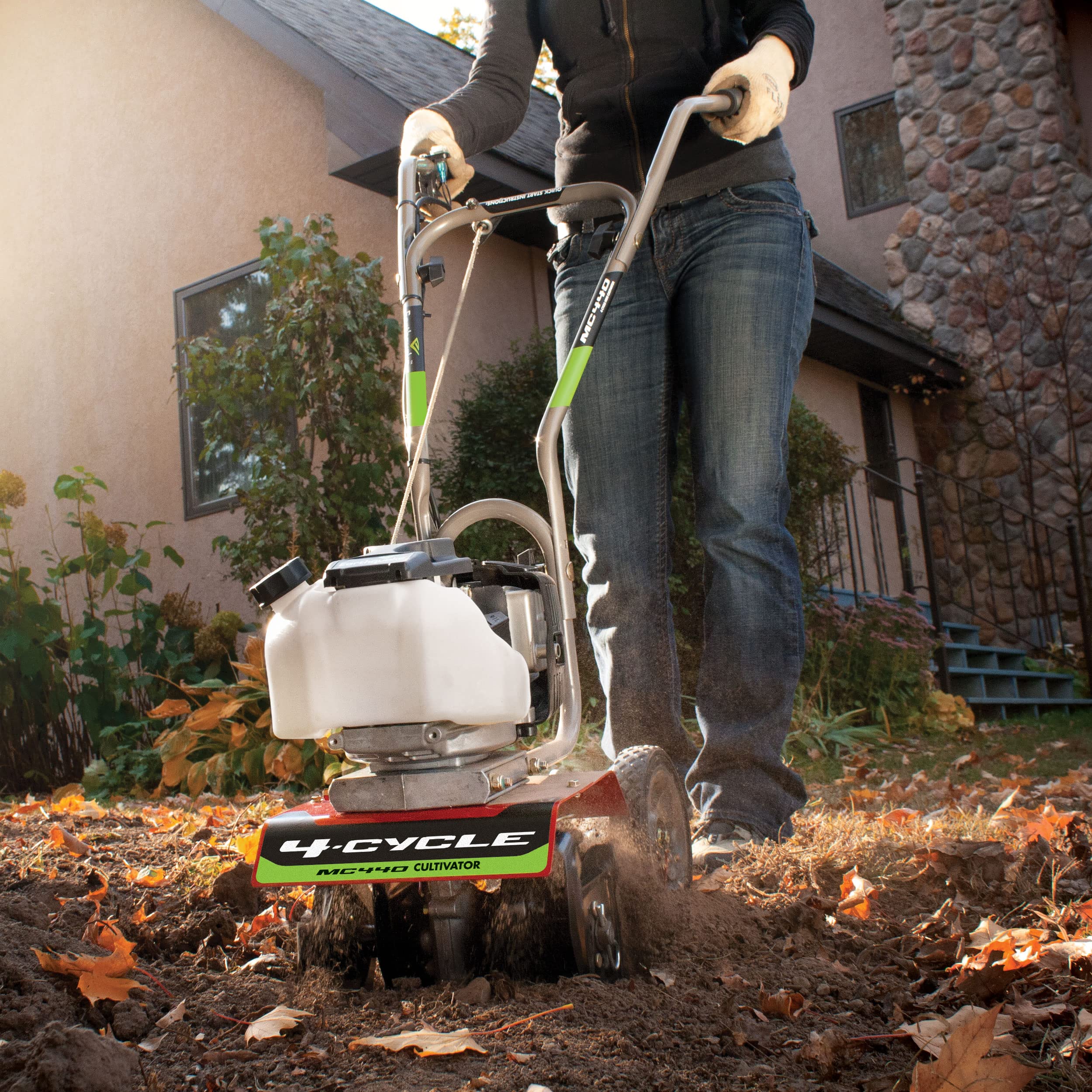Earthquake 12802 Cultivador con Motor de 4 Tiempos
