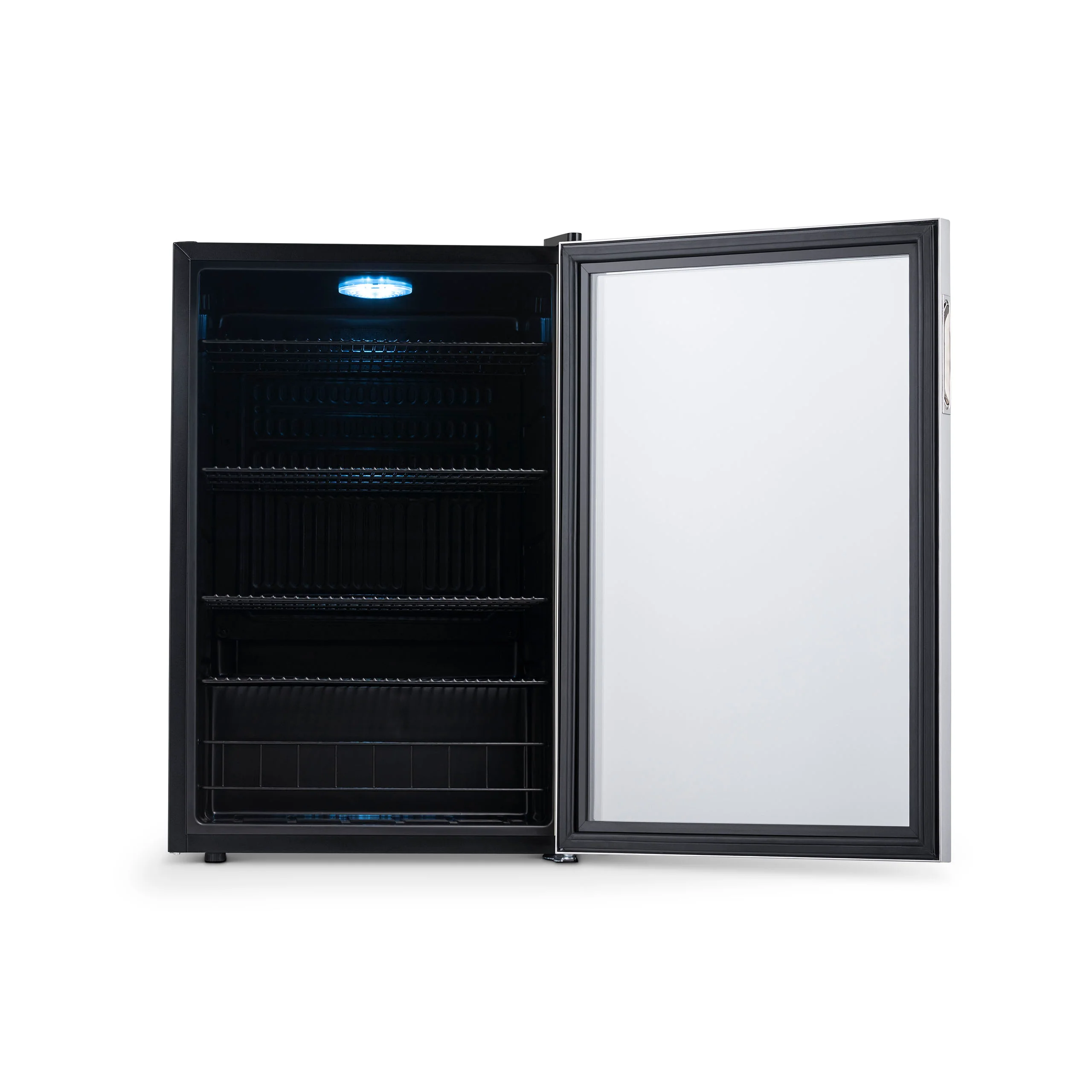 2025 Newair® Refrigerador de Bebidas Independiente en Acero Inoxidable – 160 Latas – 21,3