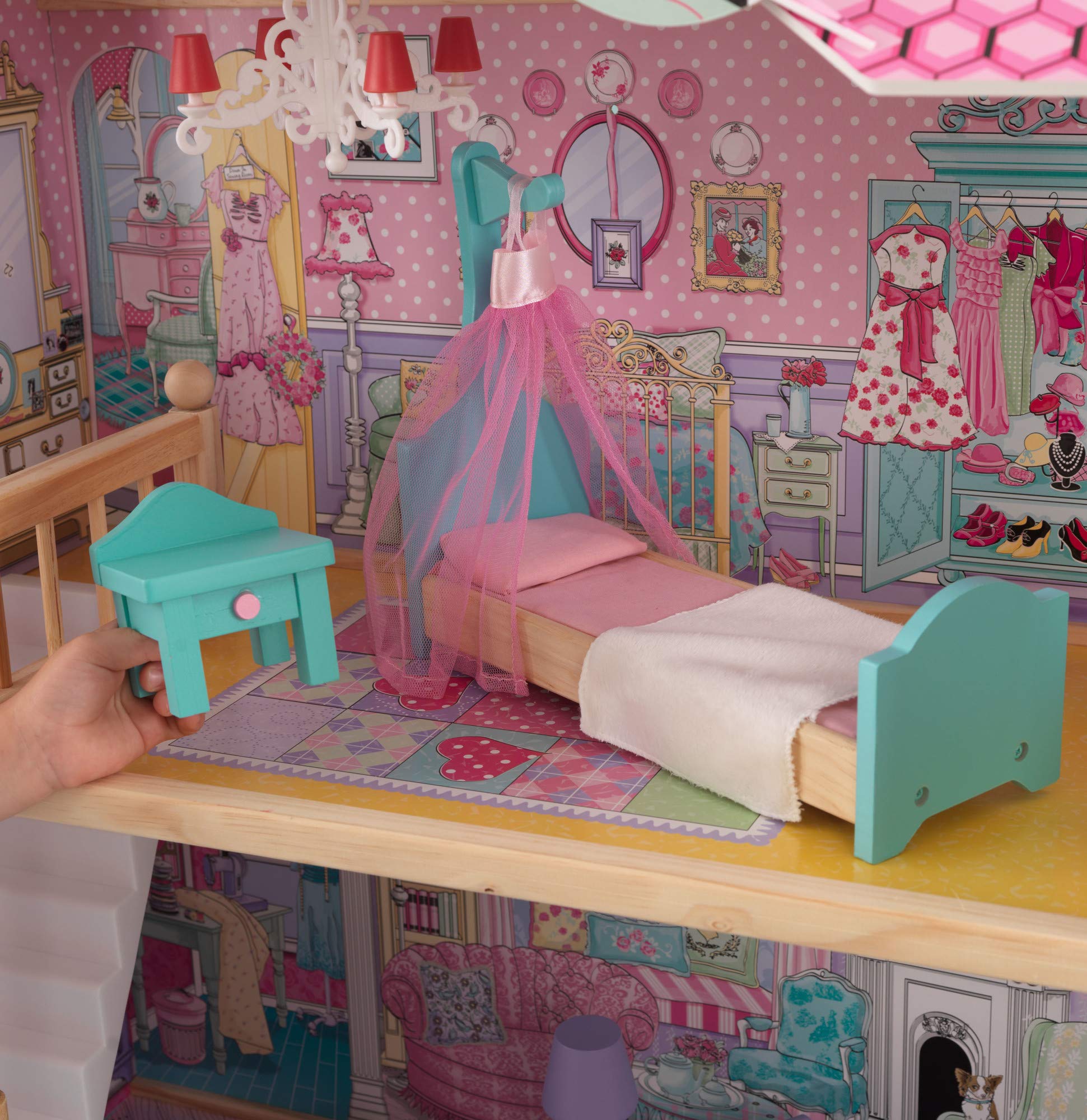 Casa de Muñecas KidKraft Annabelle con Muebles