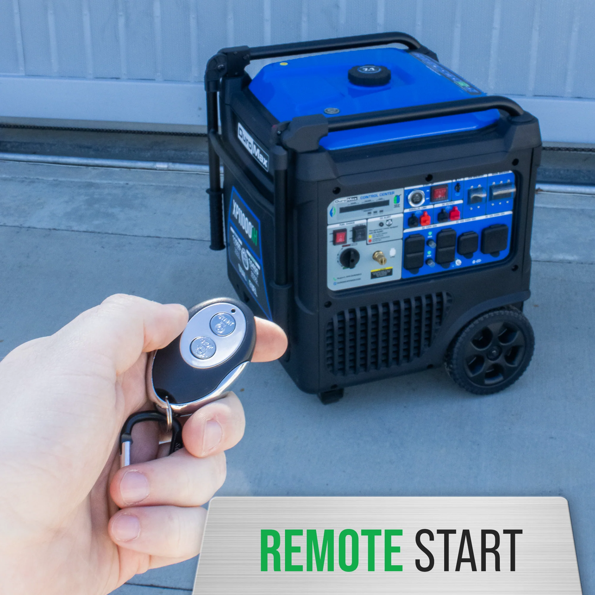 2025 Generador Inverter Portátil Bifuel 11 000 W con Alerta de CO