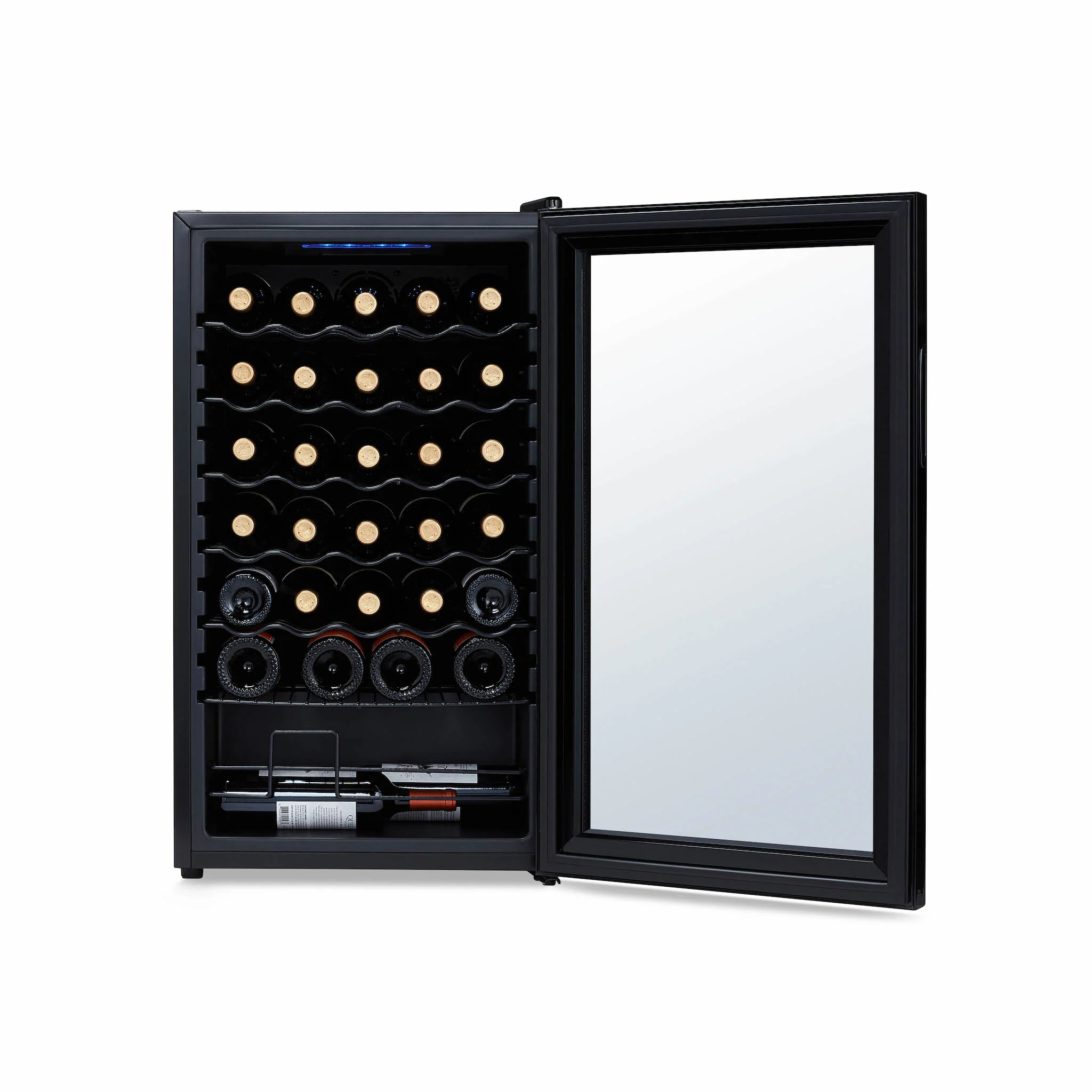 2025 Refrigerador de Vinos Independiente Newair – Negro (34 botellas)