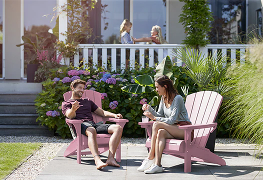 2025 PREVENTA: SEPTIEMBRE – Silla Adirondack Keter Alpine – Rosa