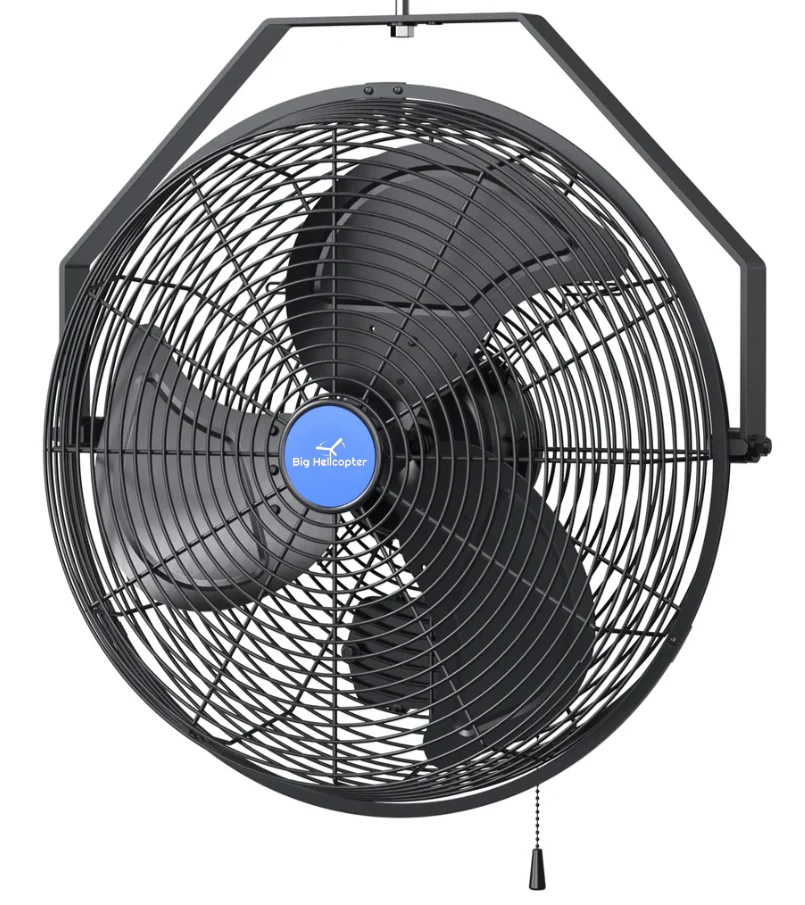 2025 Big Helicopter – Ventilador de pared resistente a la intemperie de 18