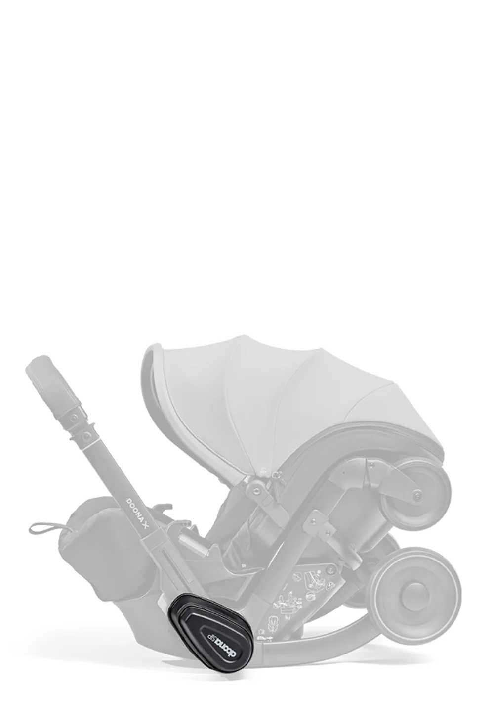 2025 Silla de auto «Doona X» Nitro Black