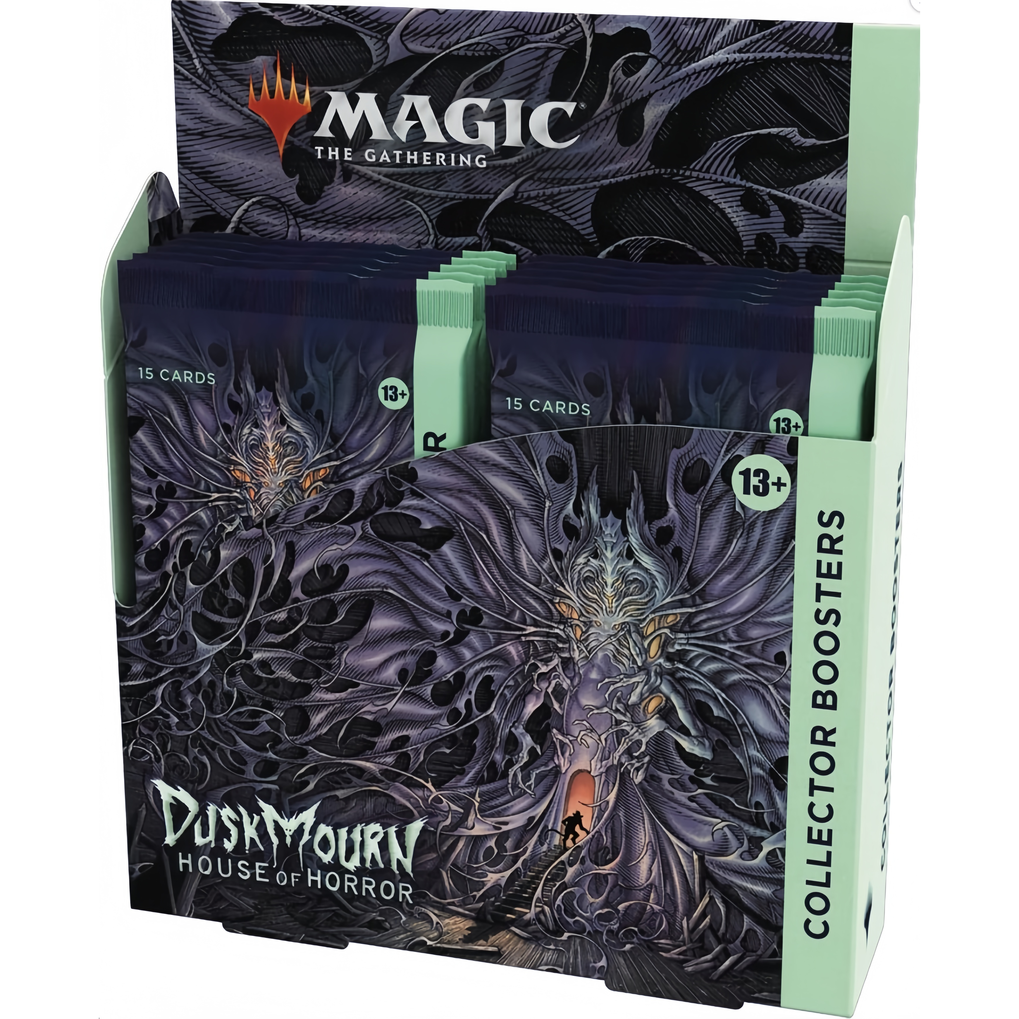 Magic: The Gathering Duskmourn: Casa del Horror – Caja de Sobres de Coleccionista