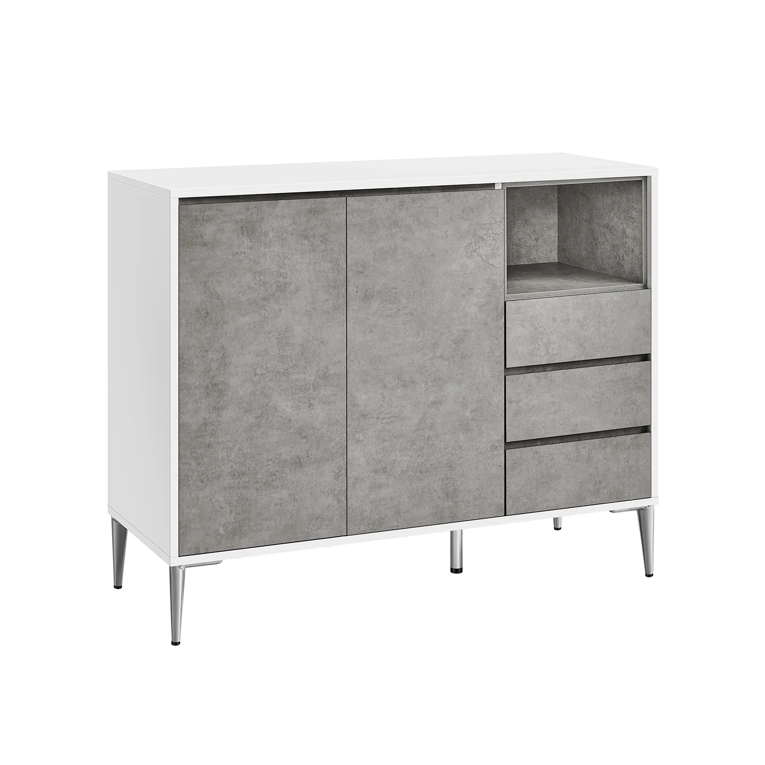 Armario de Almacenaje 40 x 103,5 x 85 cm Blanco Nube