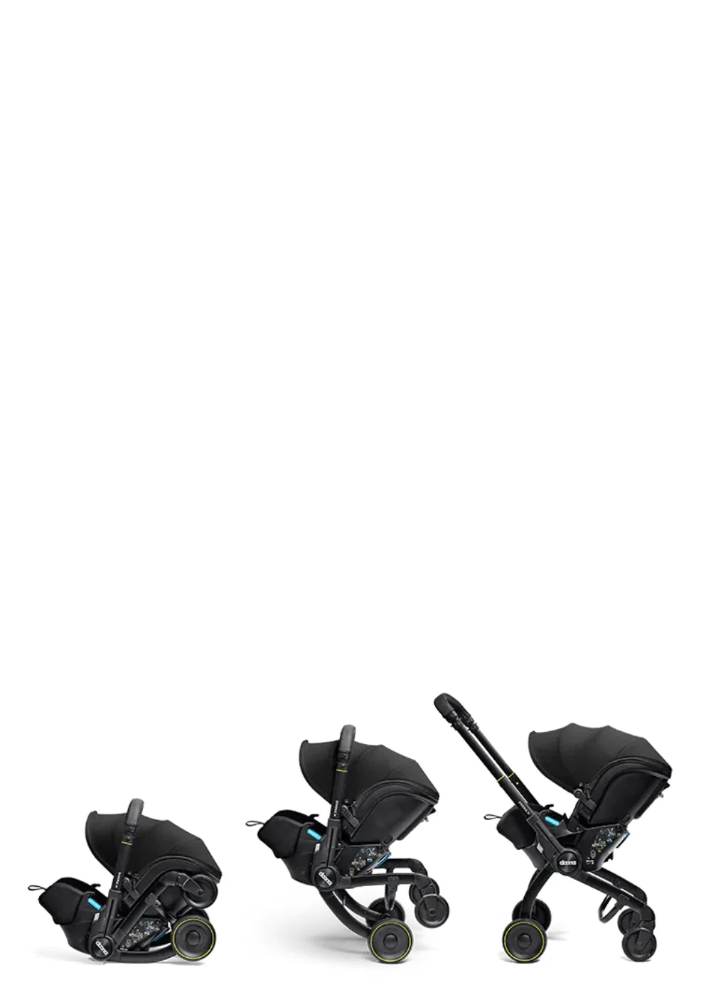 2025 Silla de auto «Doona X» Nitro Black