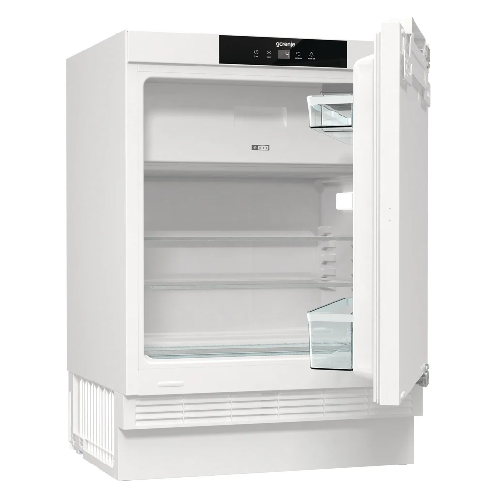 2025 Refrigerador Gorenje EB con puerta fija y control electrónico