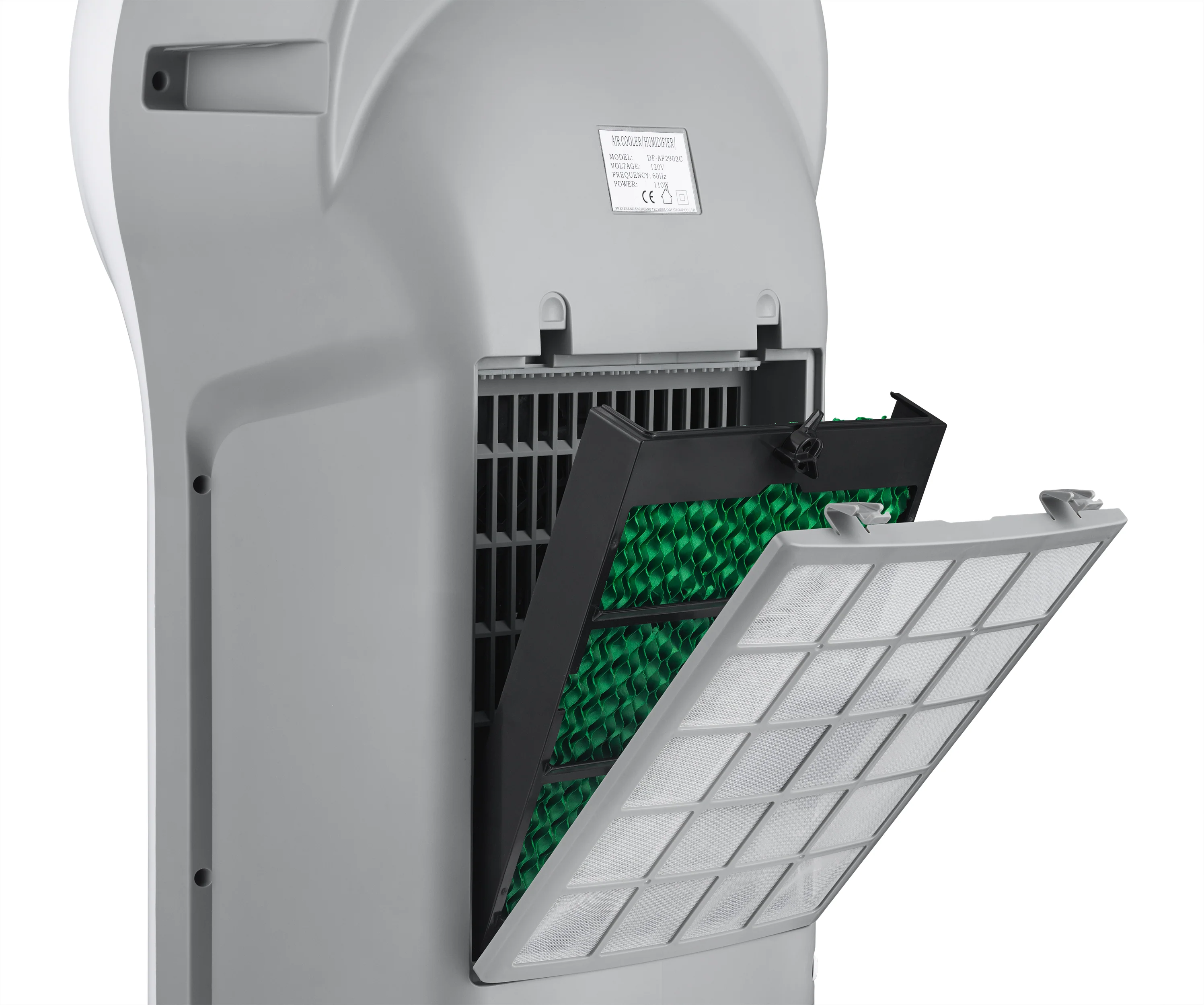 2025 Newair® Enfriador de Aire Evaporativo y Ventilador Portátil 470 CFM – Blanco