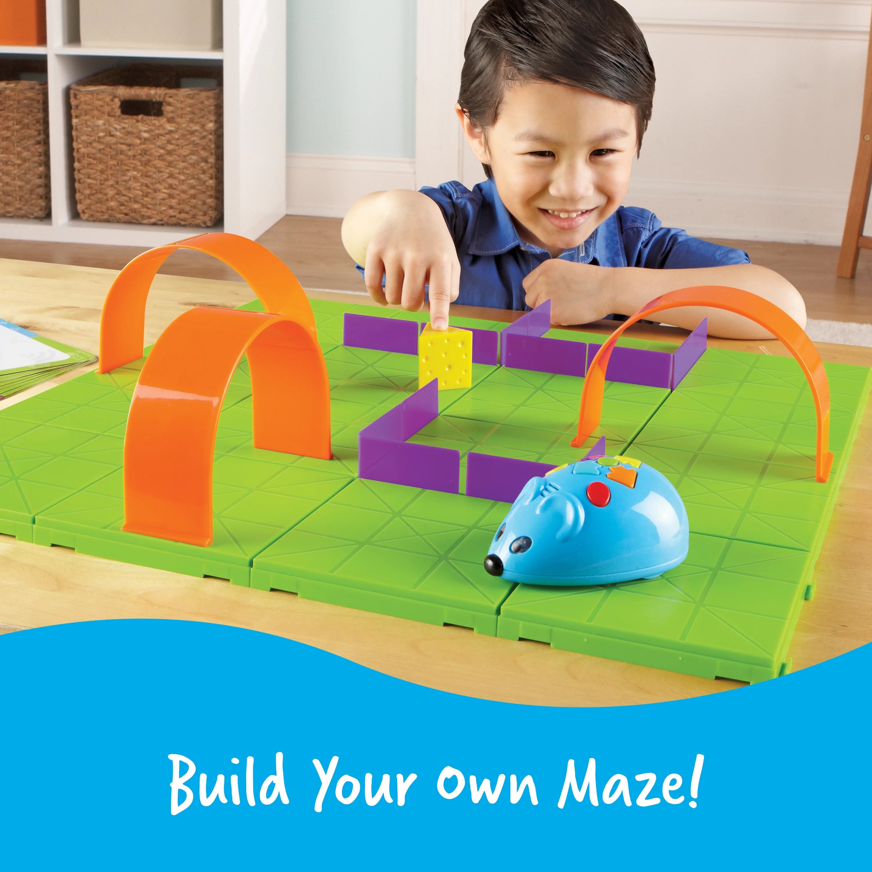 Learning Resources Robot Mouse STEM Activity Set, Juguetes de Ingeniería, Edades 4+