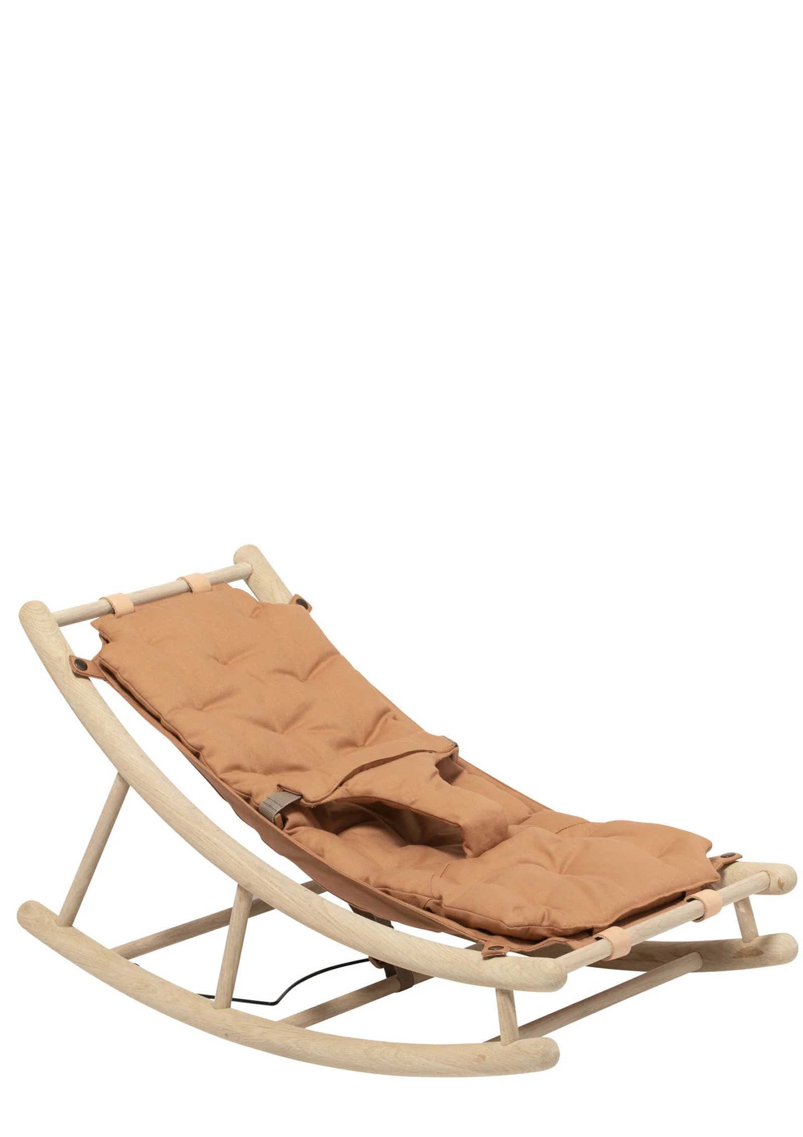 2025 Hamaca para bebé y niño pequeño 'Wood' roble / caramelo