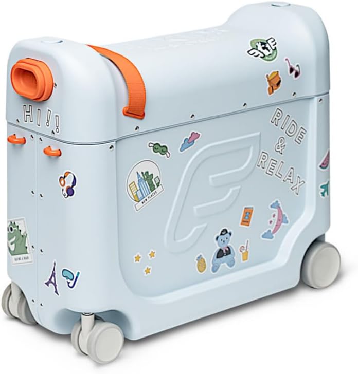 Maleta de Mano para Niños y Cama para Vuelo – Ayuda a tus hijos a relajarse y dormir en el avión – Aprobada por múltiples aerolíneas – Ideal para niños de 3 a 7 años