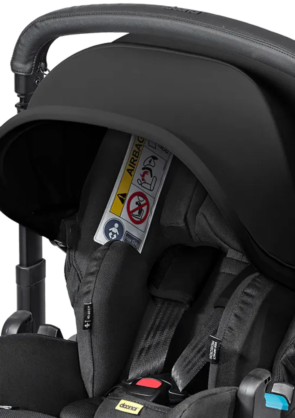 2025 Silla de auto «Doona X» Nitro Black