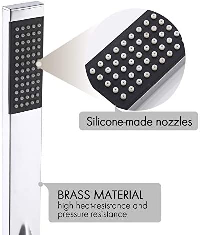 Sistema de Ducha KES con Cabezal de Ducha de Lluvia de 12 Pulgadas