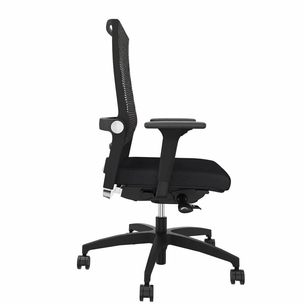 2025 Silla de Oficina Ergonómica Dauphin LORDO FLEX LO 3017_SLP | Respaldo de Malla | Negra