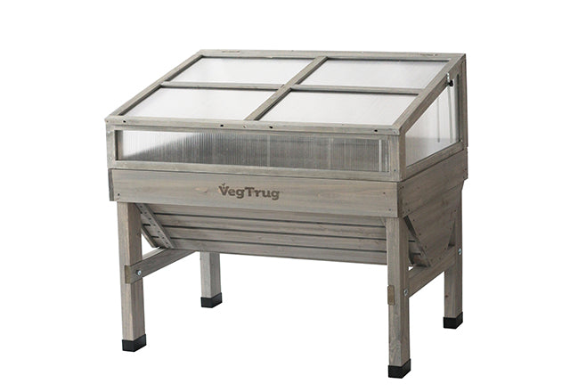 Jardinera Elevada para Exteriores – Huerto Urbano de Madera 70 x 24 x 29 pulgadas de Alto