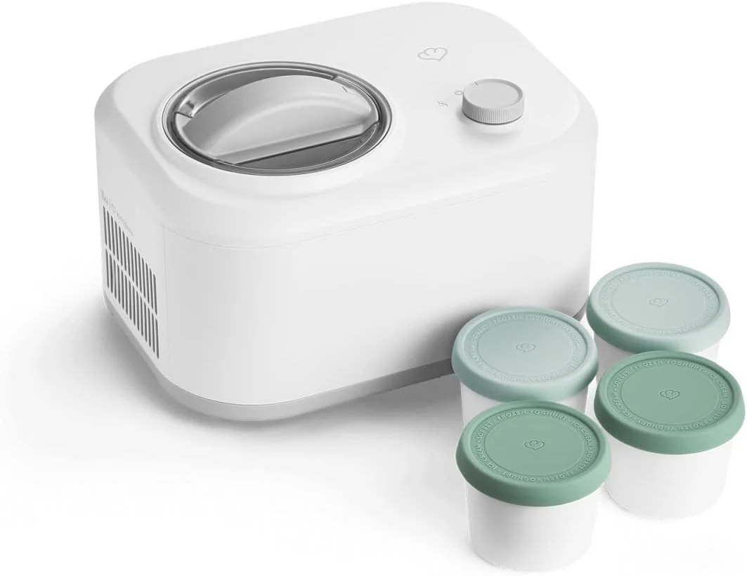 2025 Máquina de helados Eni 1,0 litro – Blanca