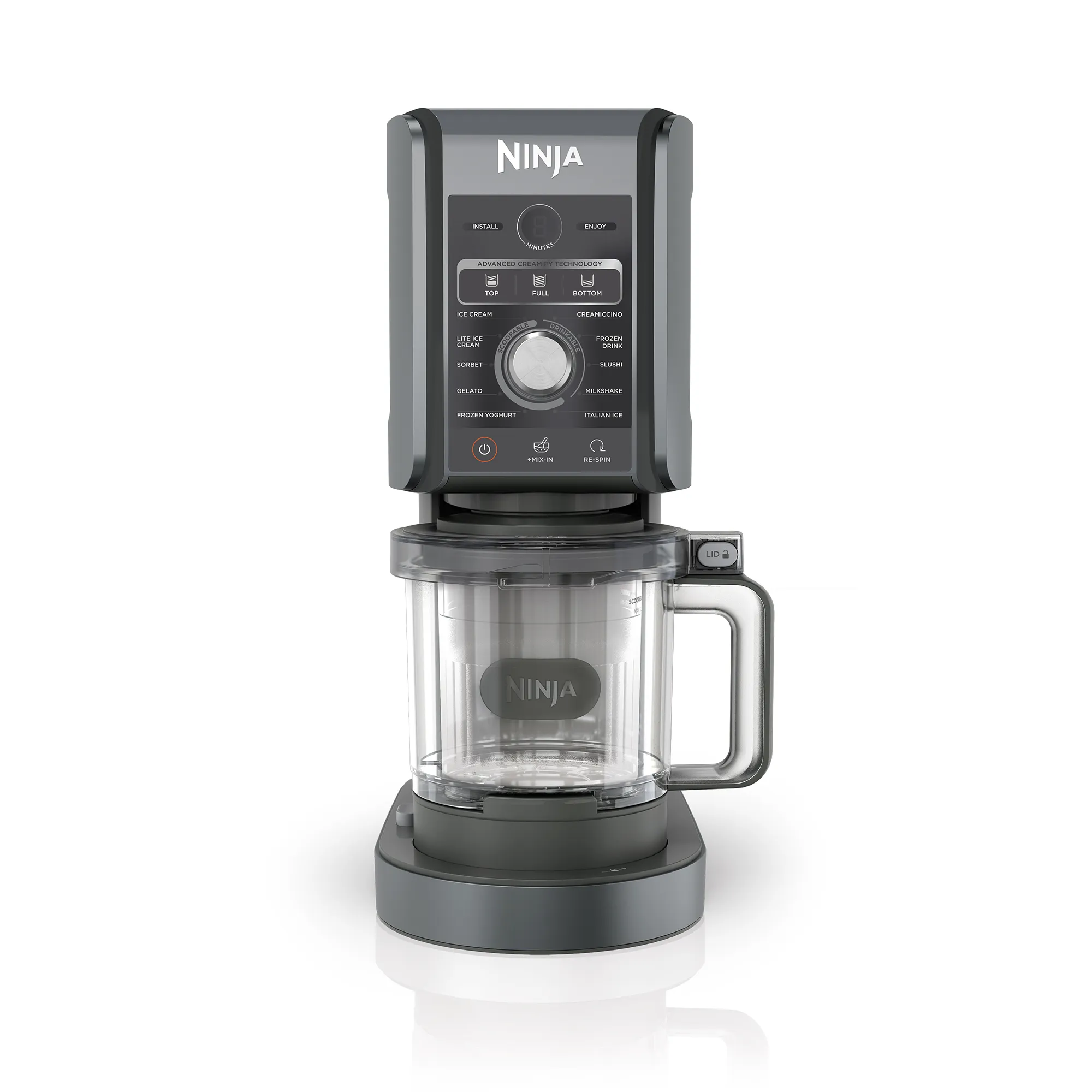 2025 Ninja CREAMi Deluxe 11 en 1 Máquina para helados y delicias congeladas