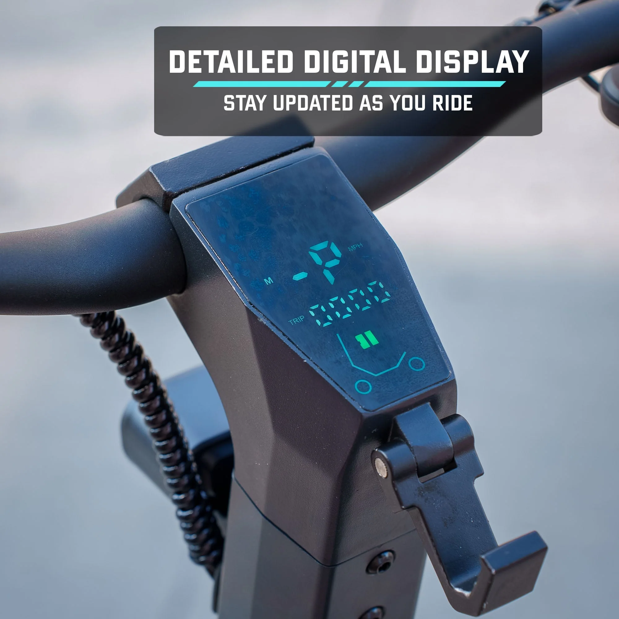 2025 GOTRAX GX1 Patinete Eléctrico de Doble Motor – Patinete Todo Terreno de Alto Rendimiento para Adultos, Velocidad Máxima 64 km/h