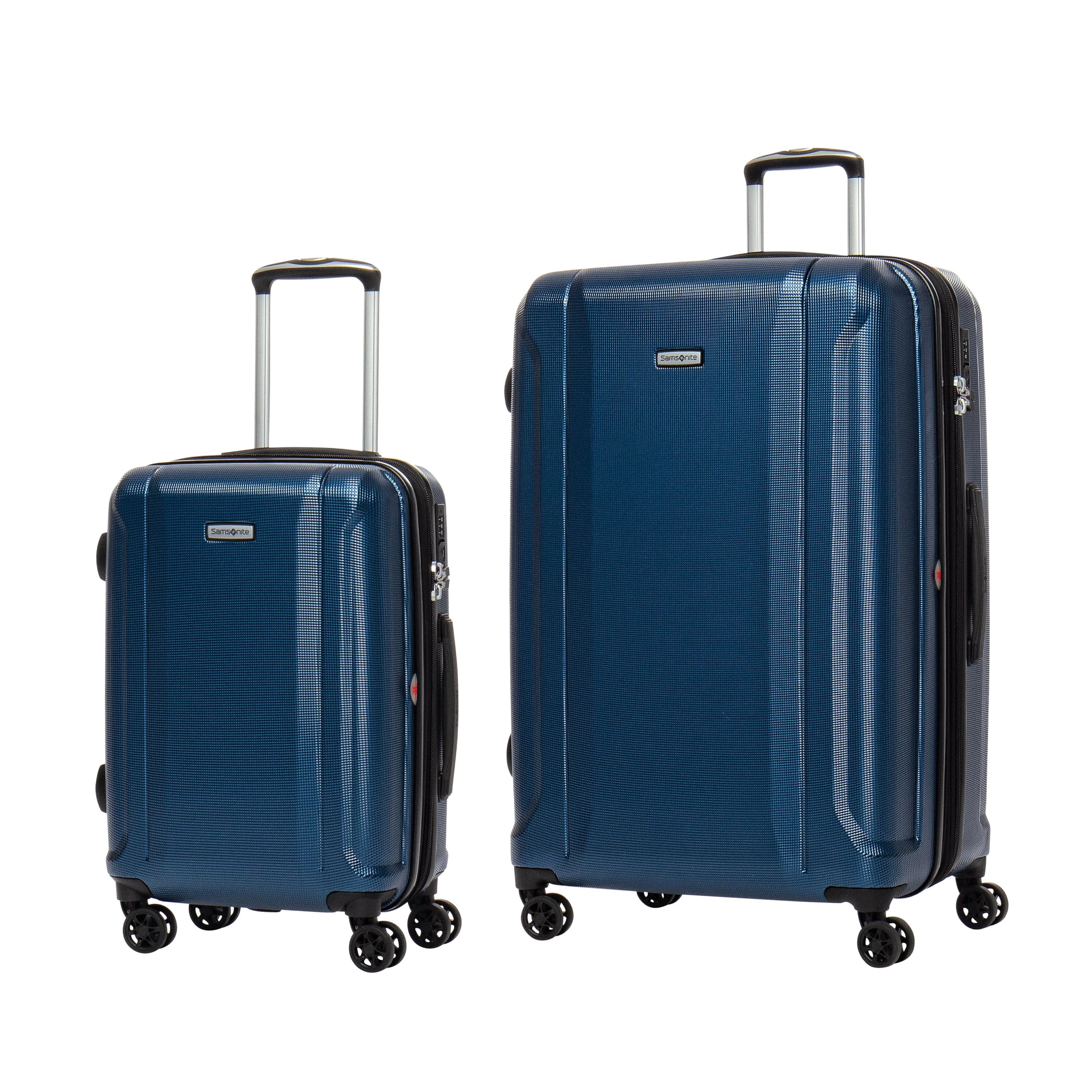 2025 Samsonite Omni 3.0 – Juego de maletas expandibles con ruedas, 2 piezas (Equipaje de mano y Grande)