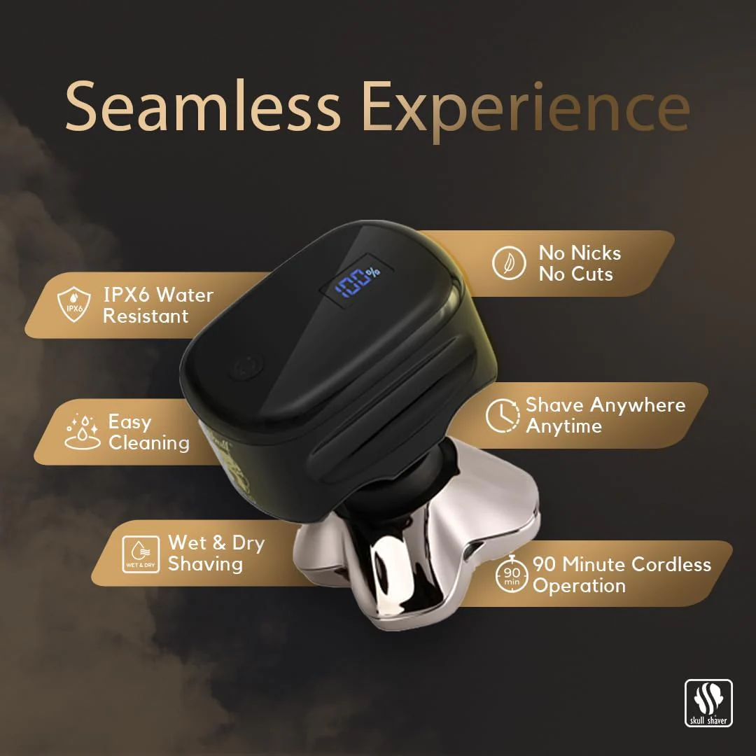 2025 Pitbull Gold PRO – Afeitadora eléctrica para cabeza y rostro