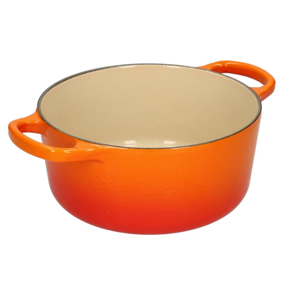 2025 Le Creuset - Cazuela / Olla Signature redonda rojo anaranjado 18 cm 1,8 l