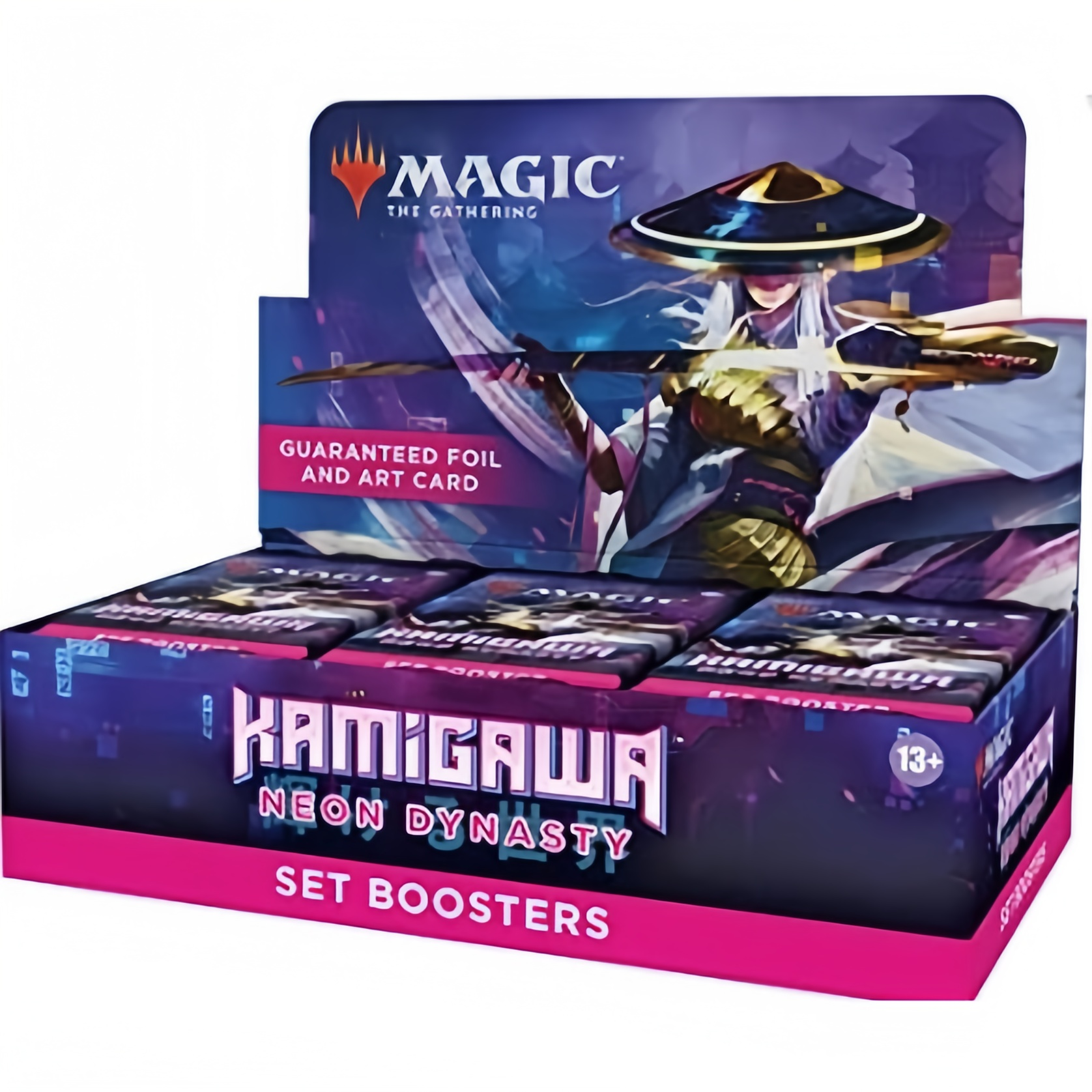 Magic The Gathering Kamigawa: Neon Dynasty – Caja de Sobres de Edición | 30 Sobres (360 Cartas de Magic)