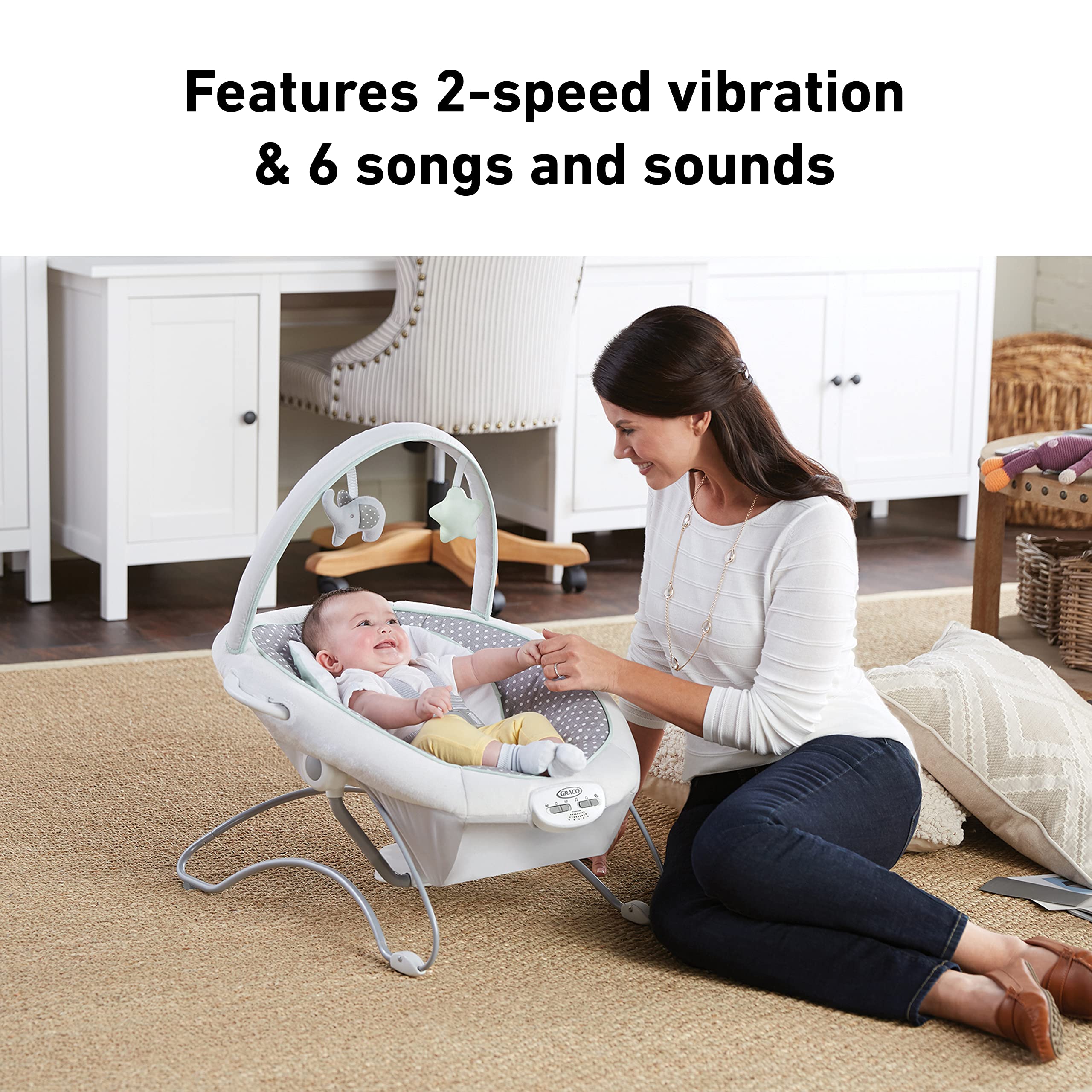 2025 Mecedora portátil Graco Soothe Swing