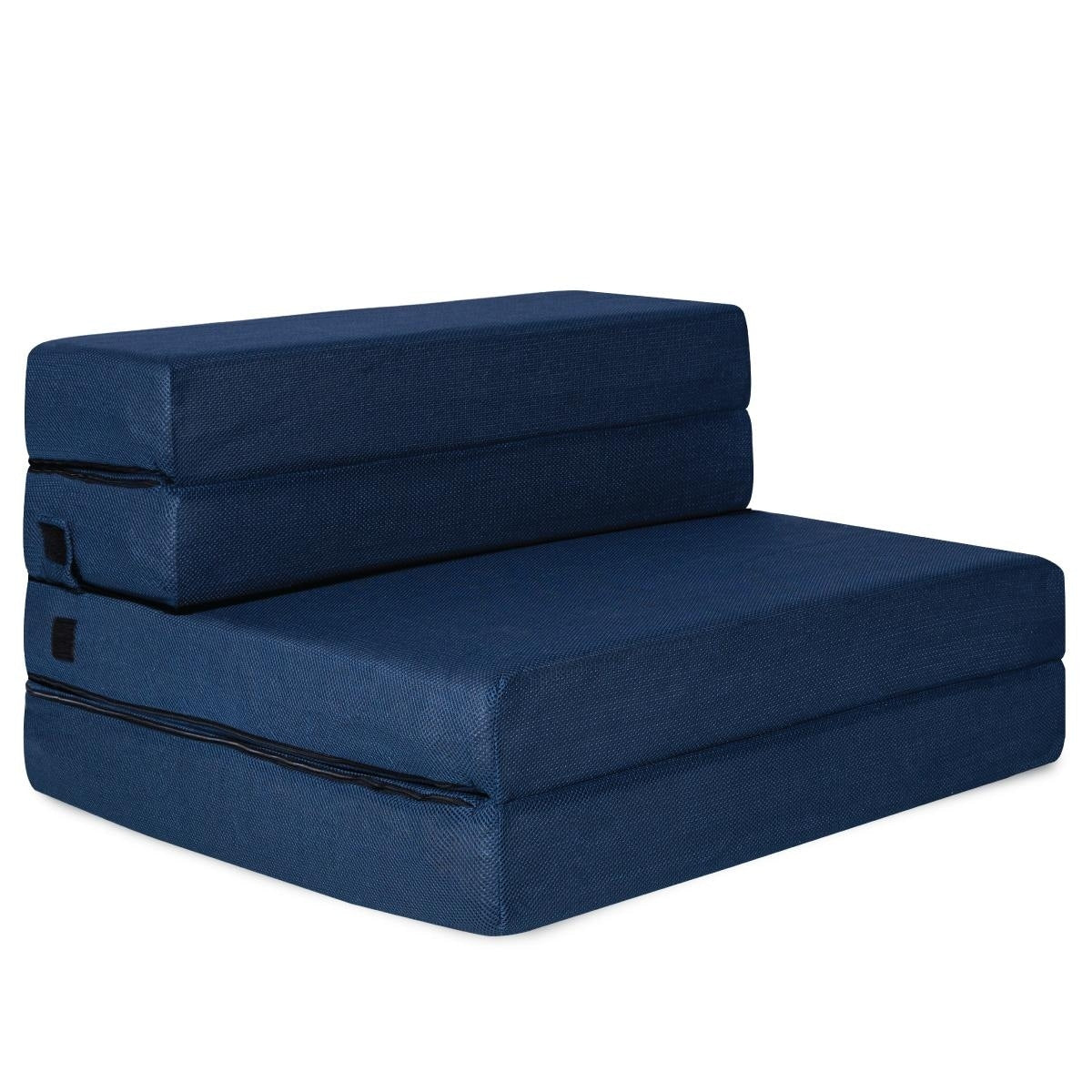 Colchón Plegable Milliard Tri-Fold de Espuma y Sofá Cama para Invitados (Individual)