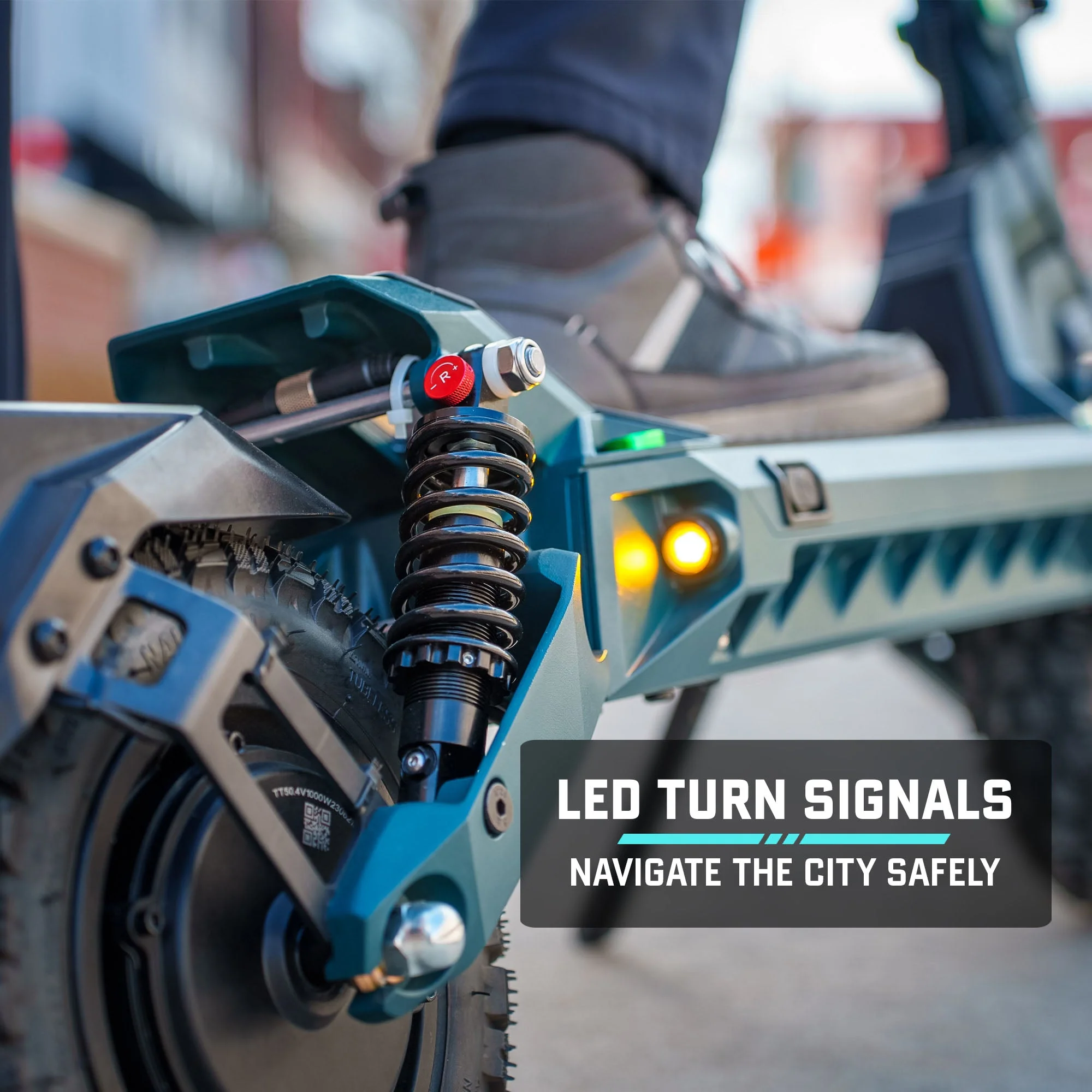 2025 Gotrax GX3 Patinete Eléctrico Todoterreno – Doble Motor Potente, Velocidad Máxima 64 km/h, Neumáticos Todoterreno