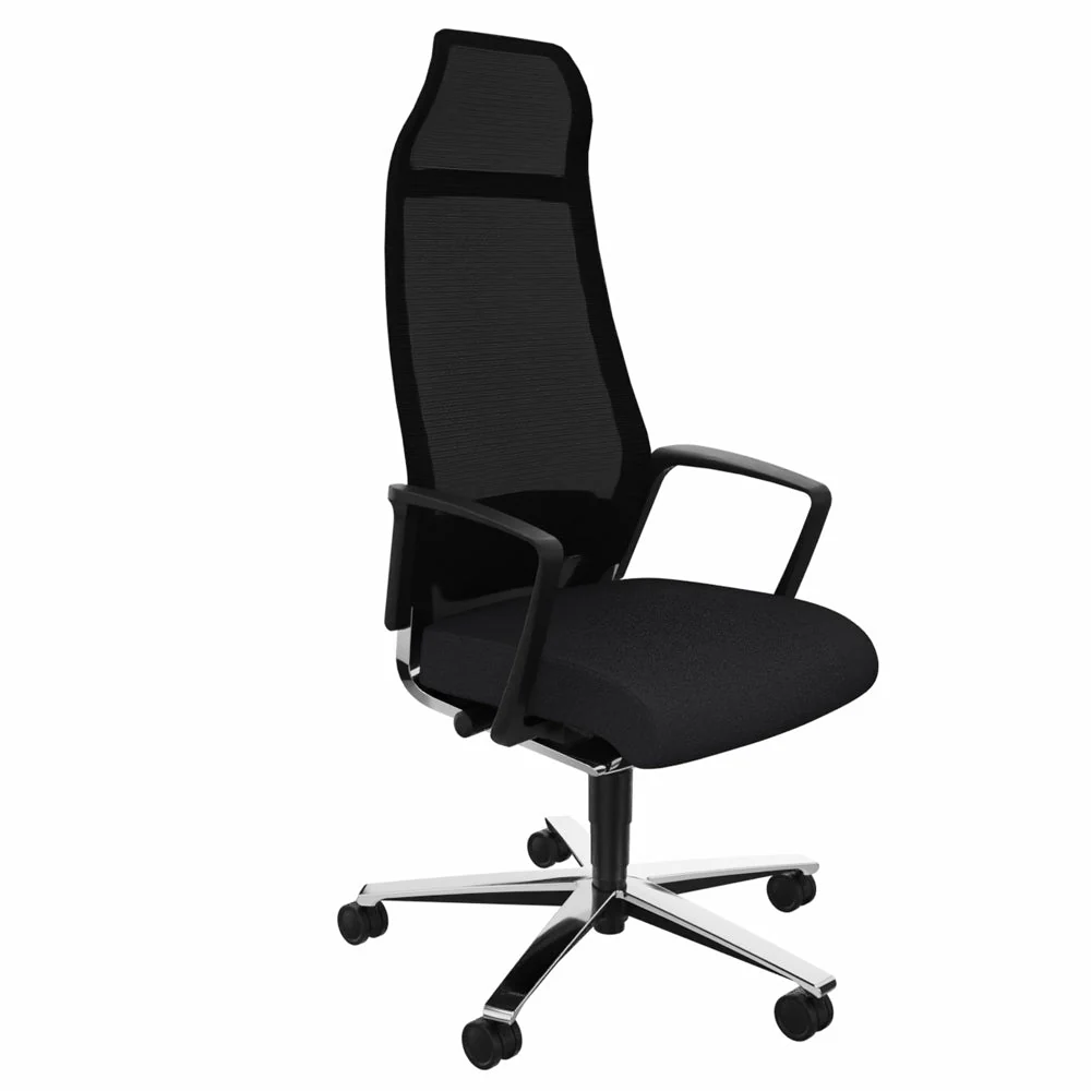 2025 Silla de Oficina Ergonómica Züco Selvio E 0146 Sillón Ejecutivo | Respaldo de Malla Alta | Configurable